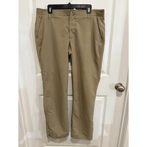 Under Armour Mens Loose Fit Khaki Pants 38x34 Lightweight Stretch Casual